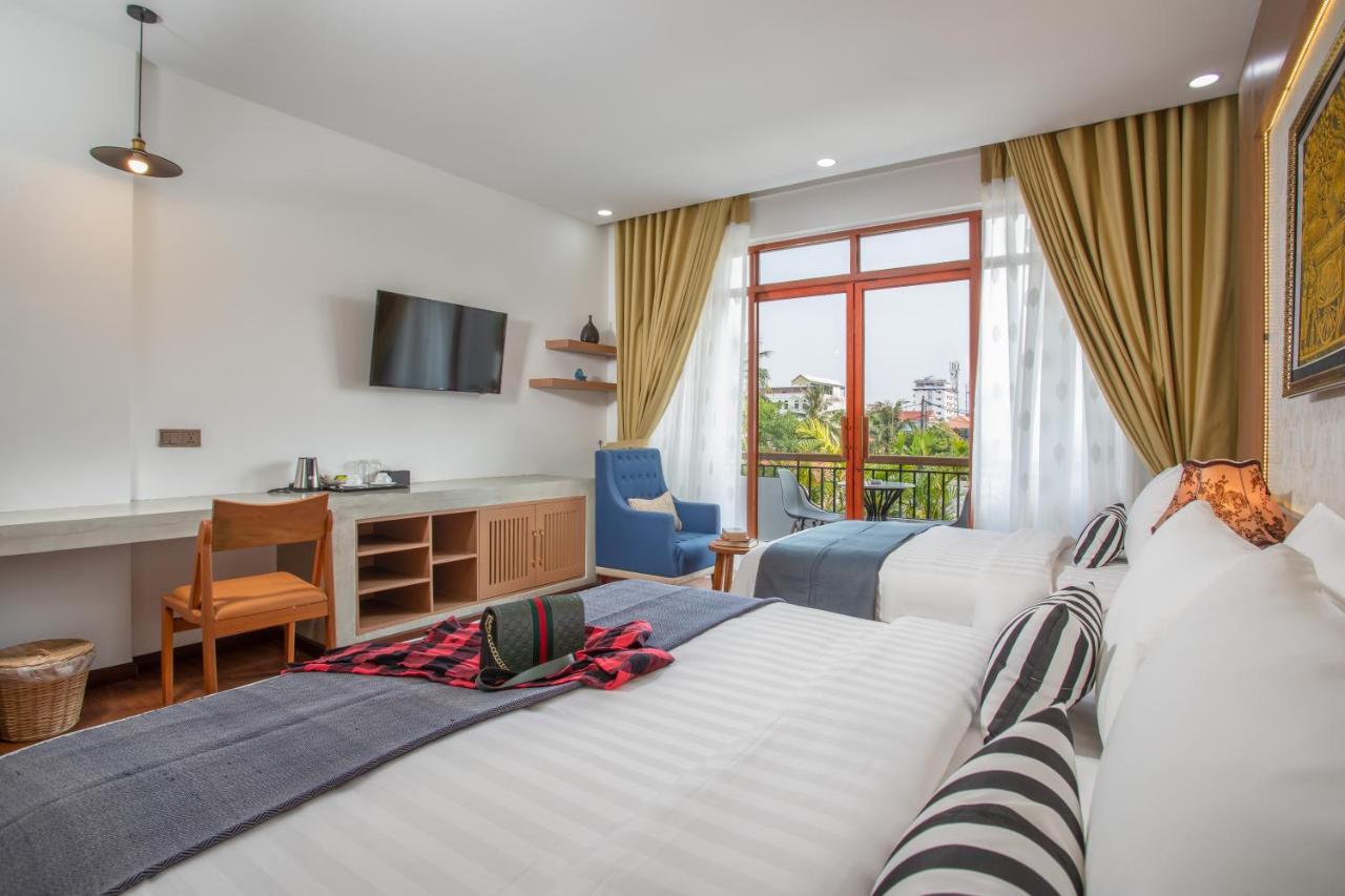 Cambana La Riviere Boutique Hotell Battambang Eksteriør bilde