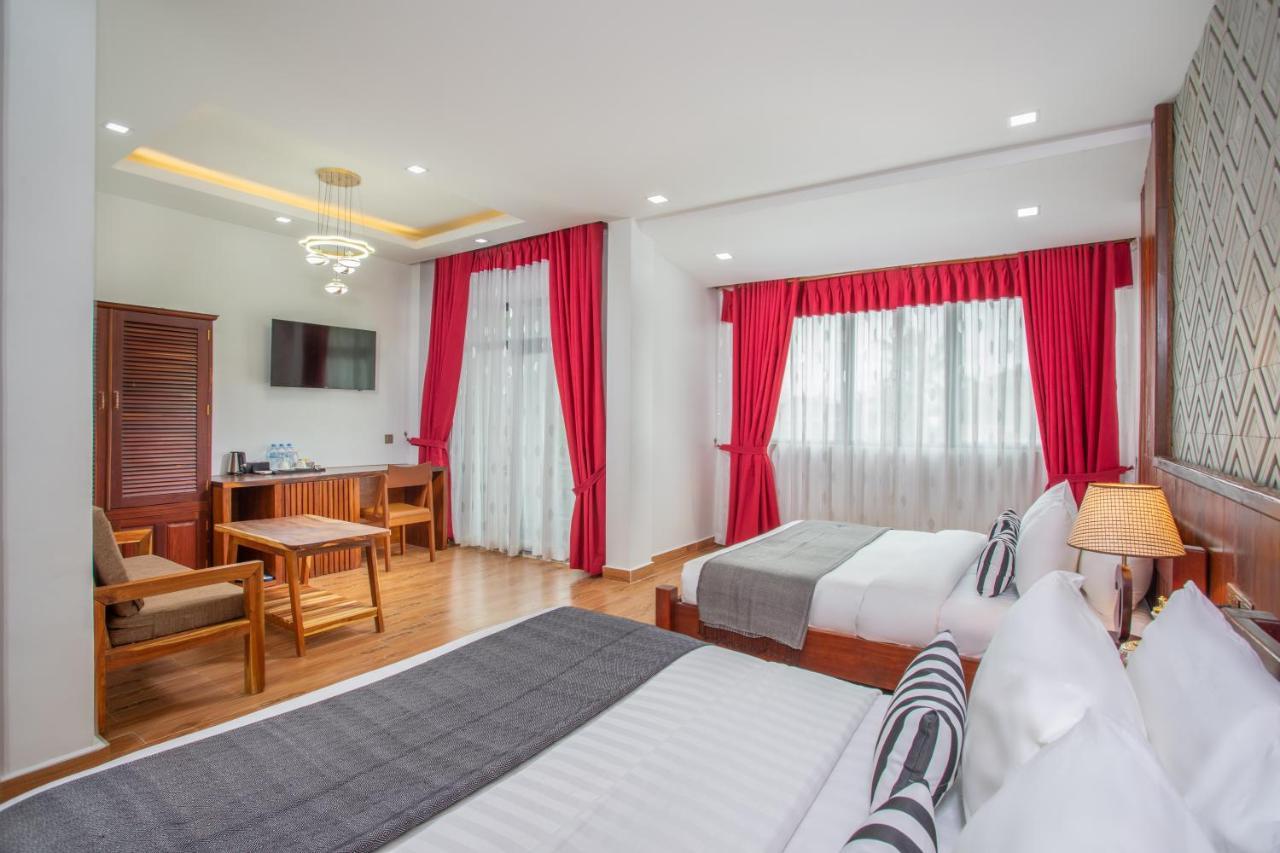 Cambana La Riviere Boutique Hotell Battambang Eksteriør bilde